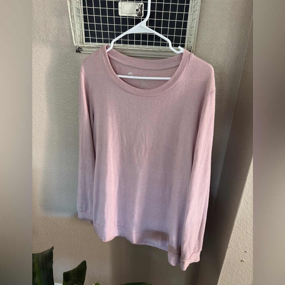 ZYIA Active Pink Long Sleeve Top